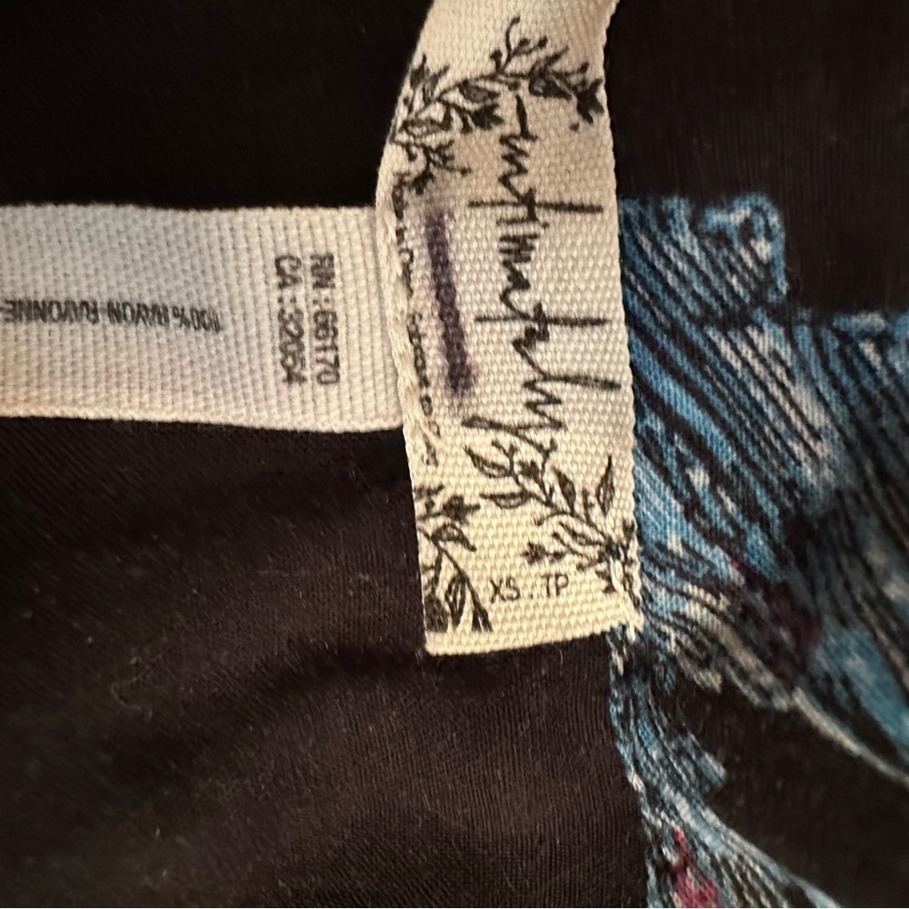Free People intimately Floral button down shirt size XS(n) - Picture 11 of 12